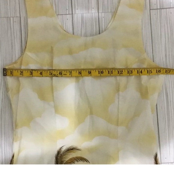 Ky’s Hawaiian Sleeveless Knee Length Dress Size Medium - Picture 8 of 8